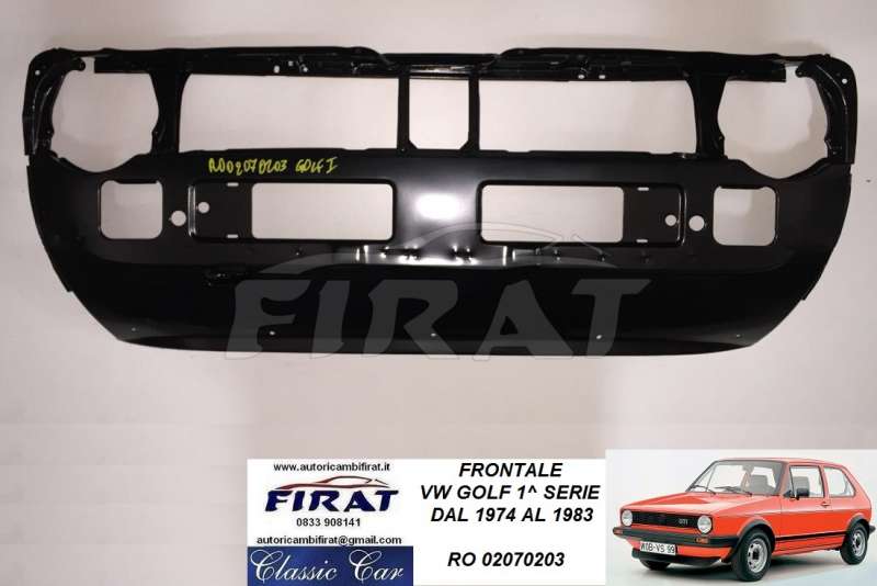 FRONTALE GOLF 1 SERIE